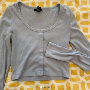 PASTEL BLUE LONG SLEEVE